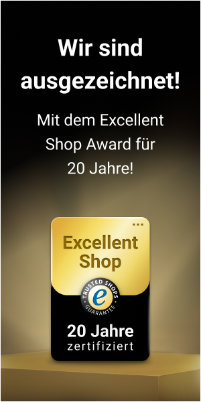 Trusted Shops Excellent Shop Award 20 Jahre